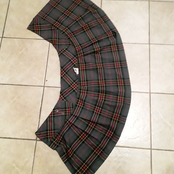 Loft Unisex Size 28" Waist Vintage Unique Scottish Plaid Kilt - Picture 10 of 13